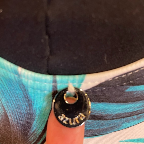 Azure aqua one piece suit - Picture 5 of 7